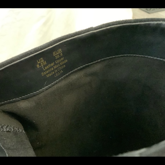 Sam Edelman Black Heeled Boots - Picture 8 of 10